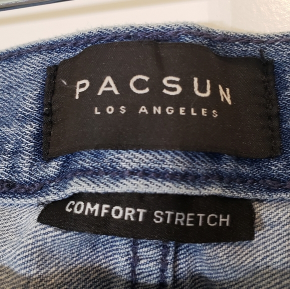 Pacsun Jeans Stacked Skinny Comfort Stretch Mens Size 30X32 Cotton - Picture 6 of 16